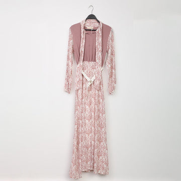 فستان طويل من اسبنوزا حريمي جاكار; كشمير